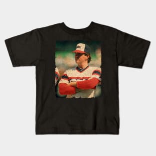 Richard Dotson in Chicago White Sox, 1983 Kids T-Shirt